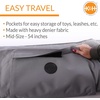 image:imageKampH Pet Products Quilted Cargo Cover Black StandardMidSize Vehicle 54 InchesGray