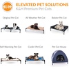 image:imageKampH Pet Products SelfWarming Pet Cot Cover Replacement Cot Sold Separately  ChocolateFleece Large 30 X 42 InchesLarge 30 x 42 Pack of 2