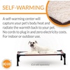 image:imageKampH Pet Products SelfWarming Pet Cot Cover Replacement Cot Sold Separately  ChocolateFleece Large 30 X 42 InchesLarge 30 x 42 Pack of 2