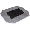 image:imageKampH Outdoor Elevated Dog Bed Pet Cot Replacement Cover Large 42x30in  Designed to fit KampH Large Pet Cots Sold Separately Indoor Outdoor Dog Bed Breathable Mesh Center Machine WashableGrayBlack Mesh