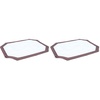 image:imageKampH Pet Products SelfWarming Pet Cot Cover Replacement Cot Sold Separately  ChocolateFleece Large 30 X 42 InchesLarge 30 x 42 Pack of 2