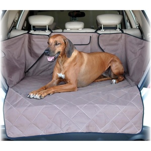 image:imageKampH Pet Products Quilted Cargo Cover Black StandardMidSize Vehicle 54 InchesTan
